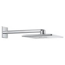  26479DC0 - GROHE HOOFDDOUCHE SMART ACTIVE VIERKANT 43 CM 2 STRAALSOORTEN MET MUURARM 43 CM UITV. SUPERSTEEL