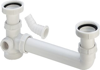 [VIEGA 104 917] VIEGA KEUKEN DUBBELE VERBINDING EXCENTRISCH 6/4