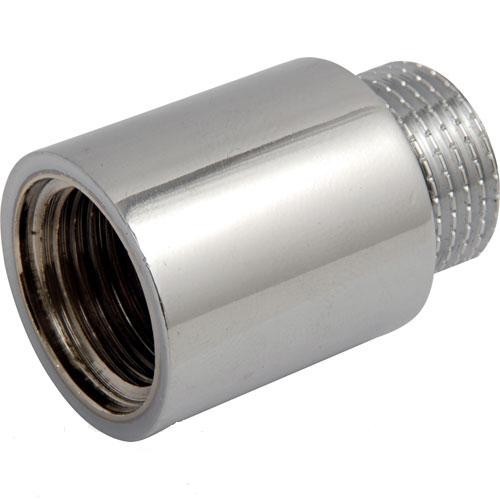 [3529C 1/2 40] VERLENGING CHROME 1/2 40 MM