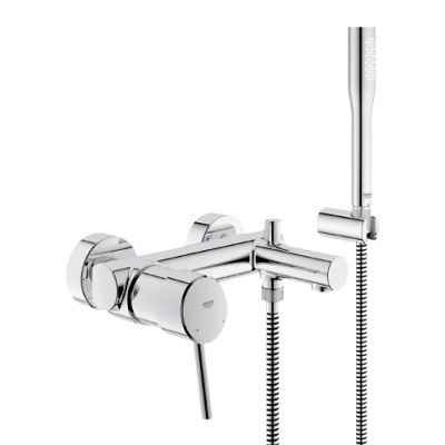 [32212001] 32212001 - GROHE CONCETTO BADMENGKRAAN COMPLEET CHR. + EUPHORIA handsproeier