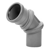 [52040UR] 52040UR - AIRFIT UNIVERSELE COUDE DRAAIBAAR 40MM  0-90°