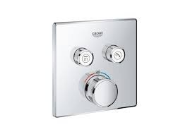  29124DC0 - GROHE  SMARTCONTROL INBOUW MET 2 UITGANGEN VIERKANT 2SC SuperSteel