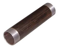 [BN 1/2 25 Z] 70.250.04S - BUISNIPPEL 1/2 25 CM ZWART