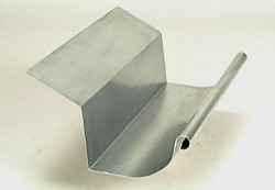 [13170704] GRQ4580-04 - GOOT ZINK KWART ROND + STAART 285 0.8MM 4M