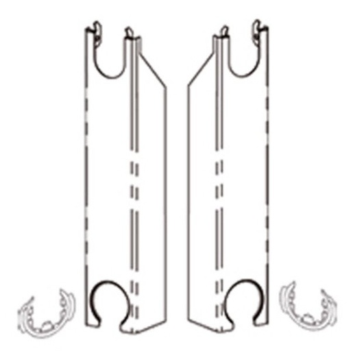 [R31010611] R31010611 - STELRAD DECOSET / ZIJPANEEL T11 H600