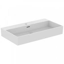 [T389901] T389901 - IDEAL STANDARD EXTRA LAVABO 80 X 45 CM  WIT MET KRAANGAT EN OVERLOOP 