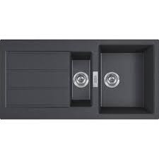 [S2D651ZW1] S2D651ZW1 - FRANK SIRIUS 2.0 SPOELTAFEL 1000 X 510 ZWART 1 1/3