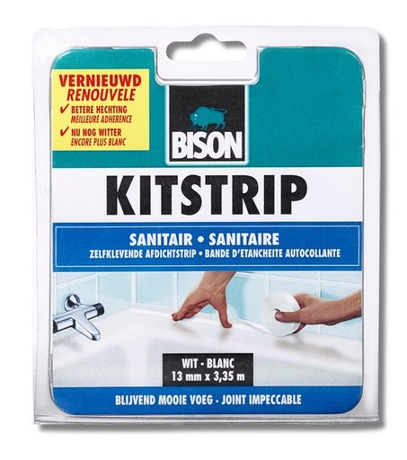 [1491805] 63002088 - BISON KITSTRIP WIT 22 MM X 3.35 M