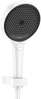 [26852700] 26852700 - HANS GROHE RAINFINYTY HANDDOUCHESET 130 3 JET UITV WIT ZWART