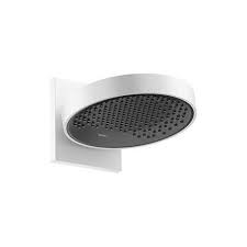 [26226700] 26226700 - HANS GROHE  RAINFINITY  HOOFDDOUCHE POWDERRAIN 250 1 JET  WIT ZWART