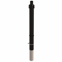 [0703935] 0703935 - ROLUX DAKDOORVOER 110/160 PP/METAAL   ZWART (zeker reductie 0147063 mee bestellen)