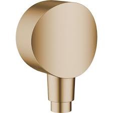 [26453140] 26453140 - HANS GROHE FIXFIT S AANSLUITBOCHT ZONDER TERUGSLAGKLEP 1/2" BRUSHED BRONZE