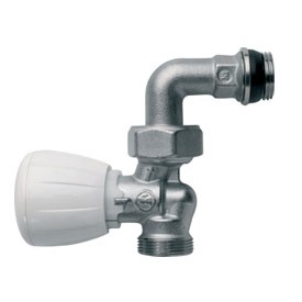 [BE432X001] BE432X001 - GIACOMINI KRAAN 16AA + BOCHT THERMOSTATISEERBAAR BLAUW 1/2