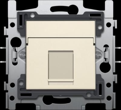 [119806] 41/65151 - NIKO ENKEL DATA STOPCONTACT INBOUW CREME