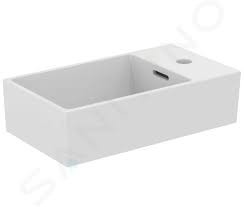 [T392301] T392301 - IDEAL STANDARD LAVE-MAINS EXTRA 45 X 25 CM KRAANGAT RECHTS EN MET OVERLOOP