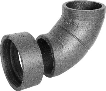[010120160] B.UWB. 99. 91.601 - BEG PROFI AIR ISOPIPE COUDE 90°  160 MM -190 MM