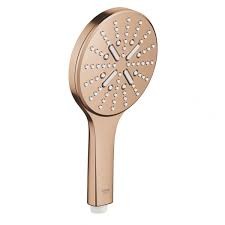  26574DL0 - GROHE HANDDOUCHE SMARTACTIVE 130R 3JET 9.5L/min UITV.BRUSHED WARM SUNSET