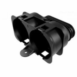 [010060290] 010.060.290 - BEG PROFI AIR 2x90 OVAL DUCT BEGE CONNECT