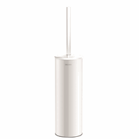 [4051EW] 4051EW - DELABIE TOILETBORSTELHOUDER RVS WIT MUURMODEL