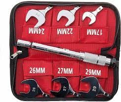 [175001] 175001 - ROTHENBERGER DRAAIMOMENTSTEEKSLEUTELSET 17-22-24-26-27-29MM