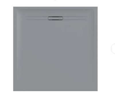[550.263.002] 550.263.002 - GEBERIT DOUCHE SESTRA 100 X 90 X 4 GRIJS leistructuur