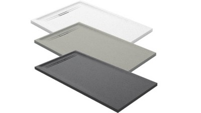[550.269.00.2] 550.269.00.2 - GEBERIT DOUCHE SESTRA 160 X 90 x 4 GRIJS leistructuur