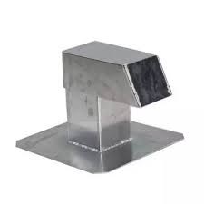[0000485] 0000485 - DAKDOORVOER AIRCO PLAT DAK GALVA 120X120 GEISOLEERD