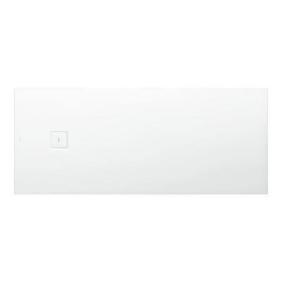 [H2144420000001] H2144420000001 - LAUFEN DOUCHEBAK MARBOND 180 X 90 WIT  AFVOER AAN DE KORTE ZIJDE 