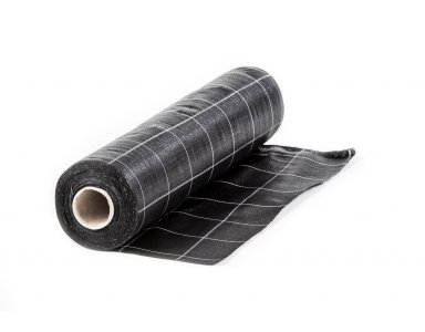 [ANTI3] ANTIWORTEL DOEK GEWEVEN 3.3X100 = 330M zwart
