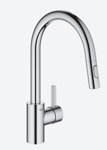 [31481001] 31481001 - GROHE EUROSMART COSMOPOLITAN KEUKENKRAAN MET UITTREKBARE SPROEIER