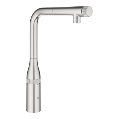  31615DC0 - GROHE ESSENCE KEUKENKRAAN SMART CONTROL UITTREKB. NEOPERL DRAAIB BEC SUPERSTEEL