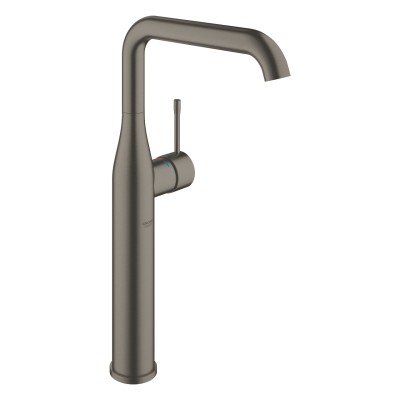  24170AL1 - GROHE ESSENCE LAVABOKRAAN VERHOOGD ZONDER  AUTO. LEDIGING BRUSHED HARD GRAFITE