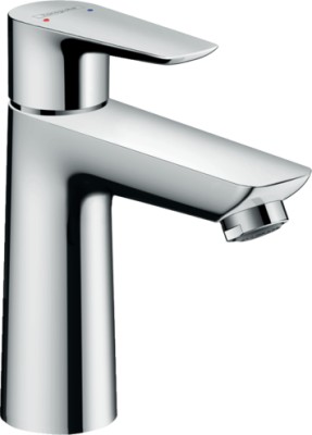 [71711000] 71711000 - HANS GROHE TALIS E 110  LAVABO MENGKRAAN CHR. MET PUSCH OPEN 