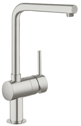 [31375DCO] 31375DCO - GROHE MINTA KEUKENKRAAN L-UITLOOP SUPERSTEEL