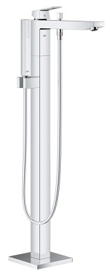 [GROHE 23 672 001] 23672000 - GROHE EUROCUBE  BAD VRIJSTAANDE KRAAN CHR.