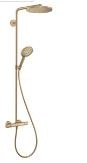 [27633140] 27633140 - HANS GROHE SHOWERPIPE RAINDANCE SELECT S240 1JET DIA. 24 CM BRUSHED BRONZE