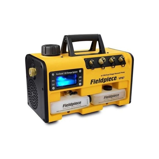 [074014] FPI-2600-000 - FIELDPIECE VP67 VACUUMPOMP 6CFM RunQuicK Oil Change System