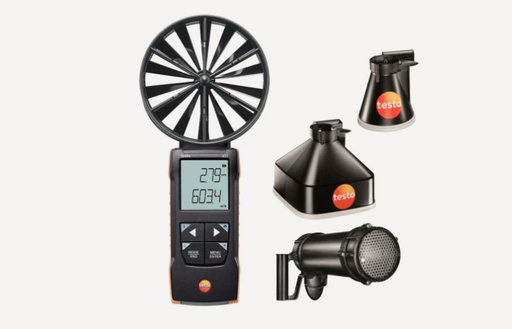 [0563 2417] 0563 2417 - TESTO 417 SET 2 LUCHTDEBIET METER VOOR VENTILATIE