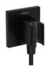 [26889670] 26889670 - HANS GROHE FIXFIT SQUARE AANSLUITBOCHT MET DOUCHEHOUDER MAT ZWART