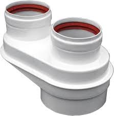 [7738113529] BUDERUS ADAPTER 2x80 NI (ex 7719002852 )