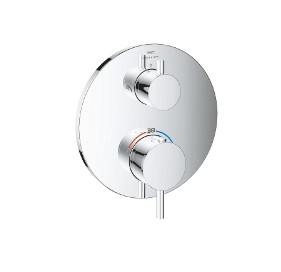  24358000 - GROHE ATRIO AFWERKINGSSET VOOR 2 UITGANG.UITV.CHROME