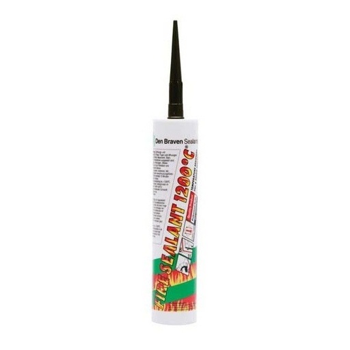 [SIL IJZER] SILICONE IJZERMASTIEK PROBY HAARDEN 310ML ZWART 1200°C