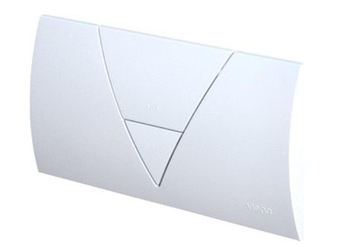 [VIEGA 462 239] VIEGA DUWPLAAT VISIGN 1 UITV.WIT ALPIN METAAL
