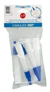 [328398 131402 2] 328398 131402 2 - GEB. SILICONETUIT DRAAIBAAR 5 STUKS