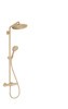 [26891140] 26891140 - HANS GROHE SHOWERPIPE SELECT S 280 1JETUITV BRUSHED BRONZE