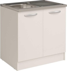 [RESO 120X50] 112-8138-10 - RESO SPOELBAKKAST 120 X 50CM WIT