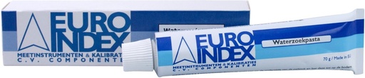 [10065] 0180002 - VECOM WATERZOEKPASTA rood/bruin kleurt blauw bij watercontact