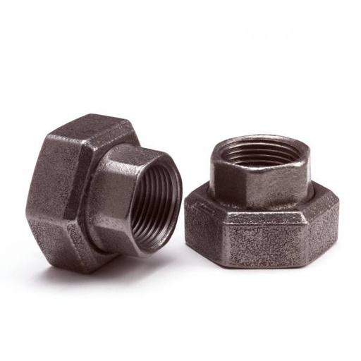 [ESET 00 0069] 351-75 - POMPKOPPELING ZWART 2" 1" FE