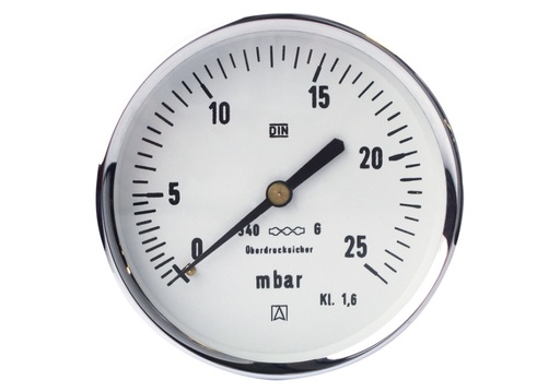 [30163] 30163 - EURO MANOMETER 0-6 BAR 1/4 AXI DM