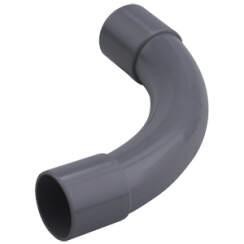 [108974] C32VDR - BOCHTEN PVC BUIS - DONKER GRIJS RAL 7037 32 MM